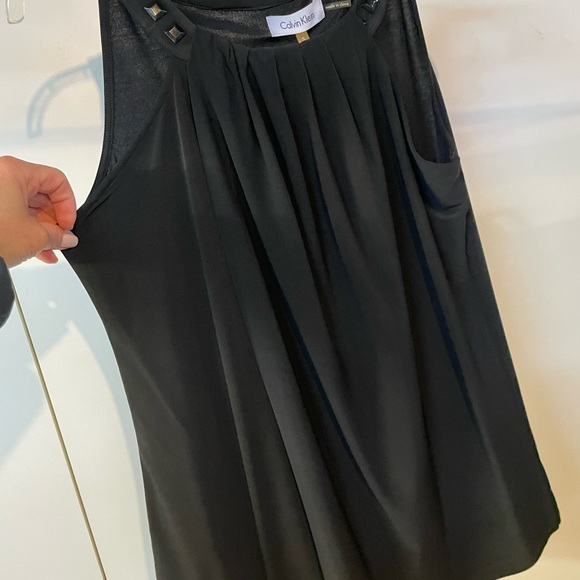 Calvin Klein sleeveless black top - Picture 9 of 13